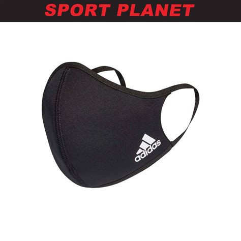 Adidas Unisex Face Covers 3 Pack Ml Face Mask Accessories H08837