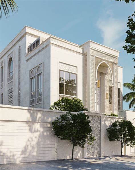 Modern Islamic Private Villa Comelite Architecture Structure And Interior Design Archello