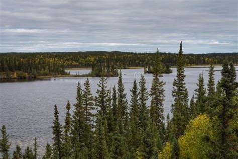 Wild Landscape Of The Northwest Territories Stock Image Image Of