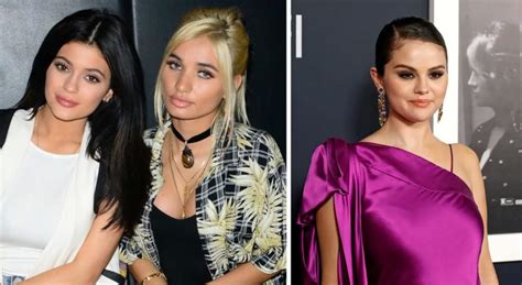The Alleged Drama Between Hailey Bieber Selena Gomez And Kylie Jenner