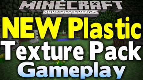 Minecraft Xbox 360 Plastic Texture Pack Gameplay Review