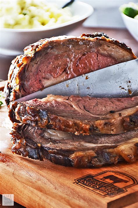 Unraveling the mysteries of home cooking through start low and slow in the oven and finish at 500°f for the juiciest, most flavorful, evenly cooked prime 1 standing rib roast (prime rib), 3 to 12 pounds (1.3 to 5.4kg; Boneless Prime Rib Roast | Life Tastes Good