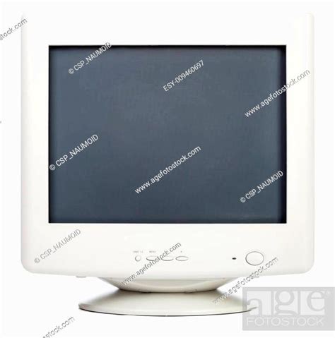 Old Computer Monitor Stock Photo Picture And Low Budget Royalty Free