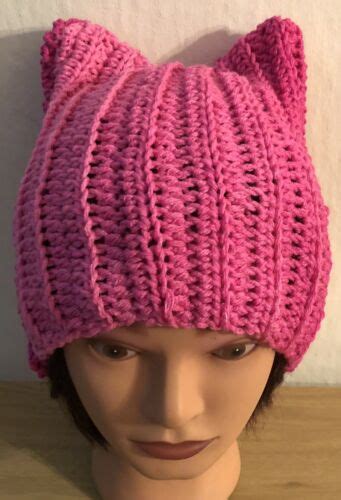 Pink Ombré Pussy Cat Hat Ebay