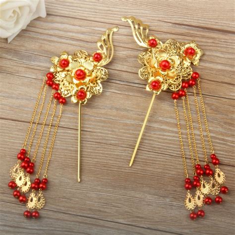 Chinese Traditional Headdress Classical Bridal Hair Accessory Jewelry