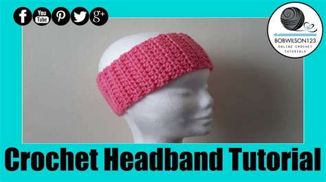 Crochet Headband Easy Tutorial YouTube