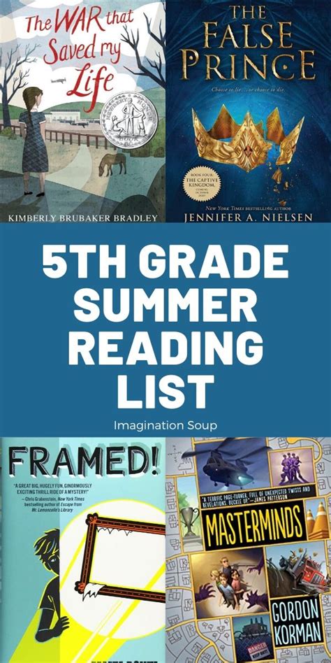 Summer Reading For 5th Graders