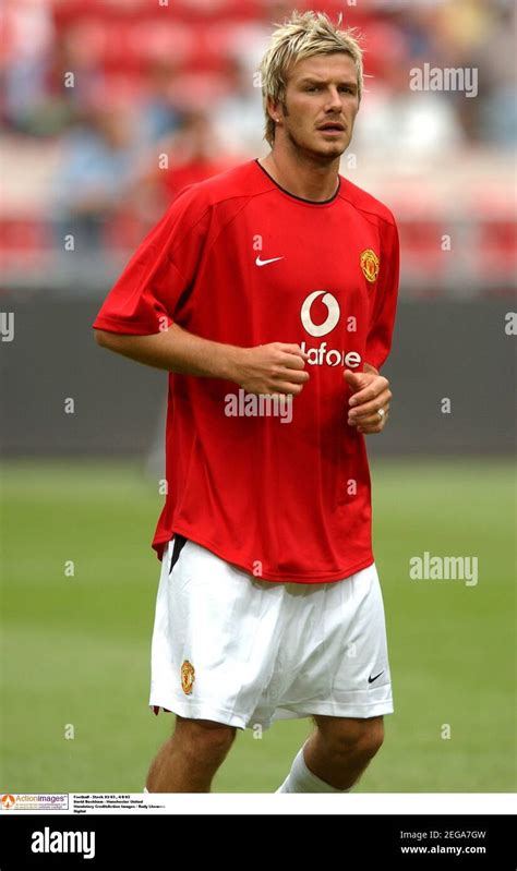 David Beckham Manchester United Hi Res Stock Photography And Images Alamy