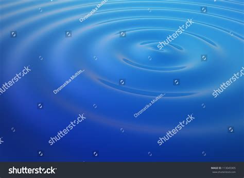 Blue Water Ripples High Quality Render Stock Photo 113045905 Shutterstock