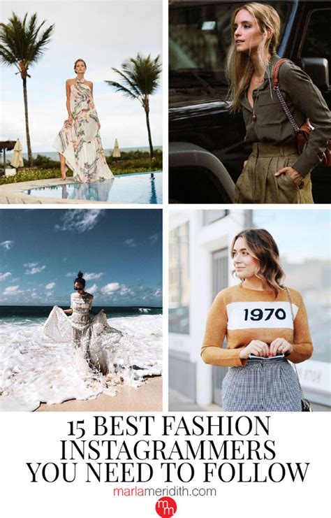 15 Best Fashion Instagrammers You Need To Follow Marla Meridith