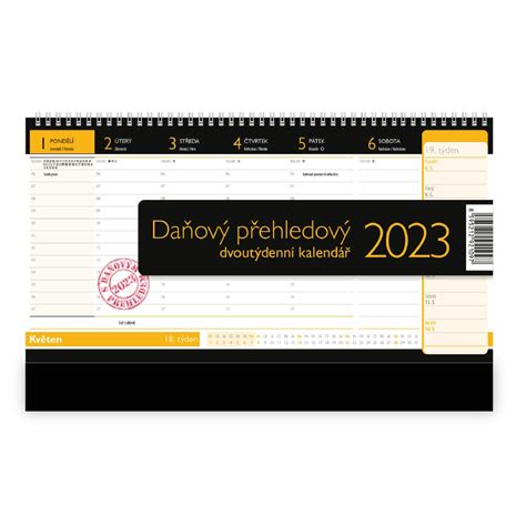 Stolní Kalendář 2023 Daňový Přehledový Aaapapircz