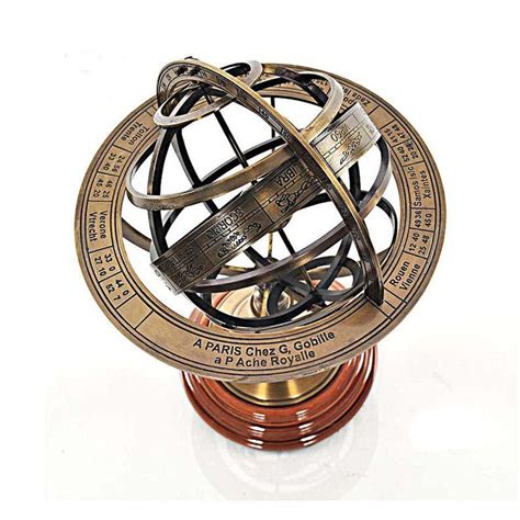 Brass Armillary Globe 5 8 105 And 185 Astrolabe Globe Etsy