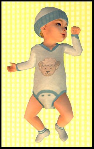 Sims 2 Default Replacement Baby Outfit Babas By Theraven Sims 2