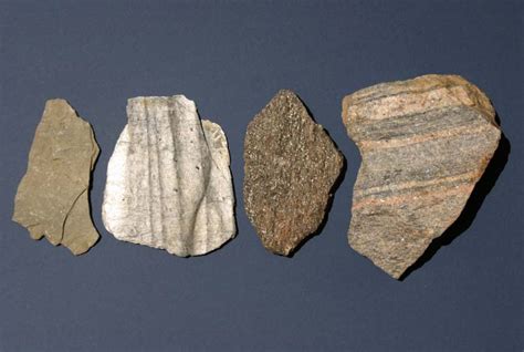 Hand Samples Of Metamorphic Rocks Geology Pics