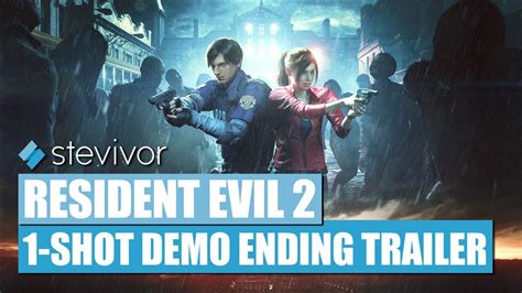 Resident Evil 2 1 Shot Demo Trailer Stevivor Youtube