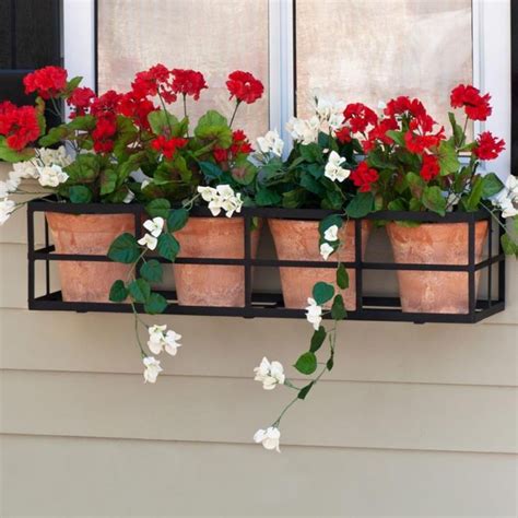 72 Simple Elegance Window Box Cage Window Box Flowers Wrought Iron
