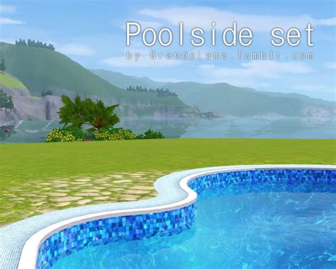 Il Grande Lama Cc Poolside Sims Sims 3 Cc Finds