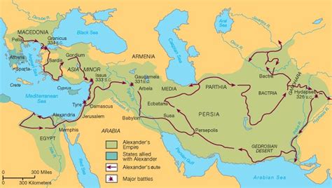 The Conquests Of Alexander The Great