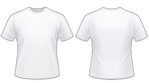 Blank T Shirt Template Illustrator