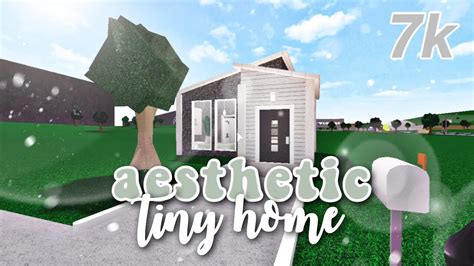 Bloxburg Aesthetic No Gamepass Tiny Home 7k Youtube