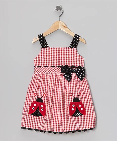 Take A Look At This Red Ladybug Dress Girls On Zulily Today