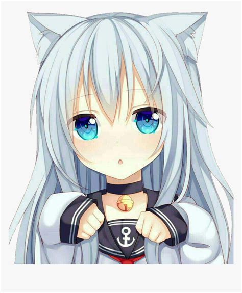 anime neko girl face