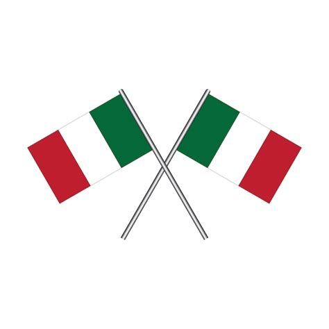 Premium Vector Italian Flag Icon