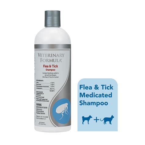 Veterinary Formula Clinical Care Flea And Tick Shampoo For Dogs And Cats