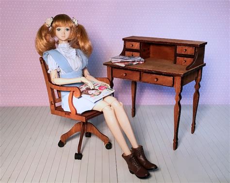 1 6 Doll Secretary Desk Barbie Furniture Blythe Furniture Etsy