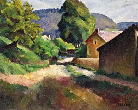 Petúr bánknak <p>biberach a békétlenkedőknek</p> Bánk Ernő - Bánk Ernő Felsőbányai táj, 1927 | Landscape ...