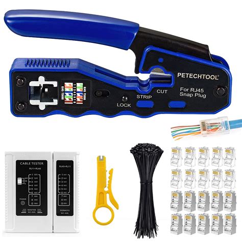 Buy Rj45 Crimp Tool All In One Ethernet Crimping Tool Stripper Cutter