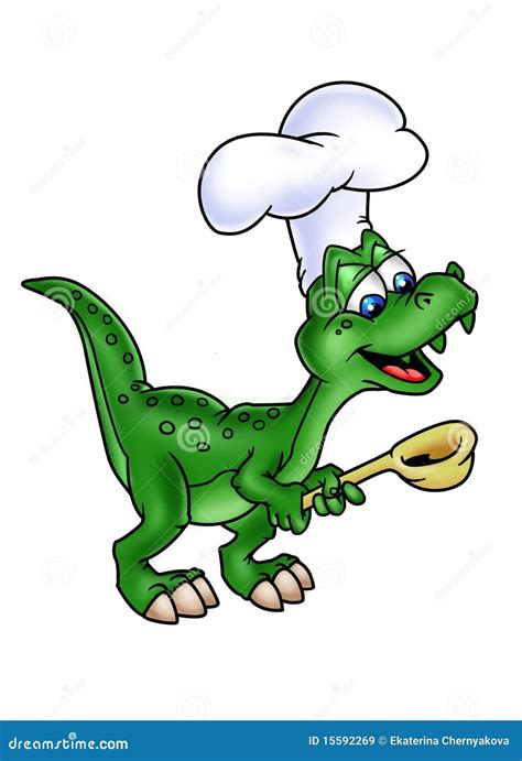 Dinosaur Cook Royalty Free Stock Images Image 15592269
