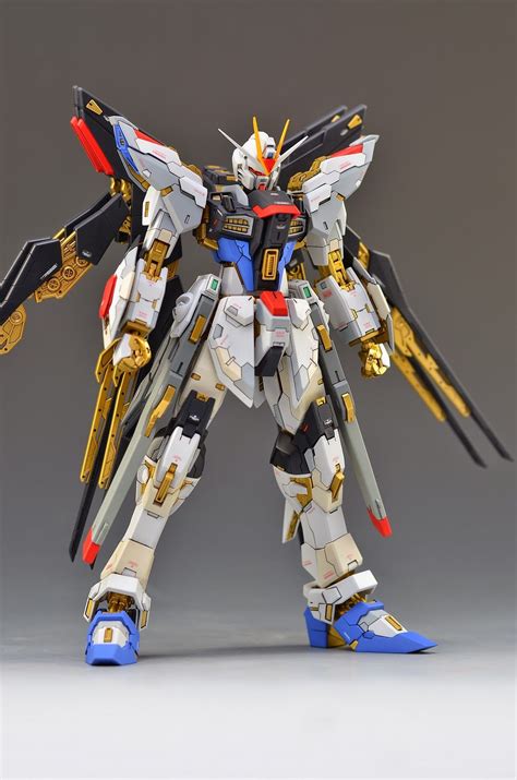 Custom Build Mg 1100 Zmgf X20a Strike Freedom Gundam Conversion Kit