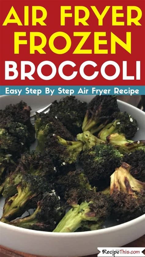 If you want it crispier, you can air fry for a couple more minutes, but keep an eye on it so it doesn't burn. Air Fryer Frozen Broccoli | Recipe This