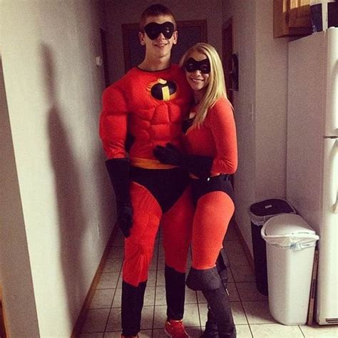 Mr And Mrs Incredible Cute Couples Costumes Cheap Halloween Costumes Best Diy Halloween Costumes