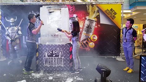 I joined warrior fitness in december 2017, to boost my overall physical fitness. Warrior energy drink launch event in Malaysia - YouTube