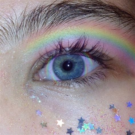 Aesthetic Eye Rainbow Image 4472101 By Rayman On