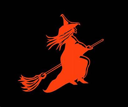 Witch Broom Halloween Witches Clipart Drawing Broomsticks