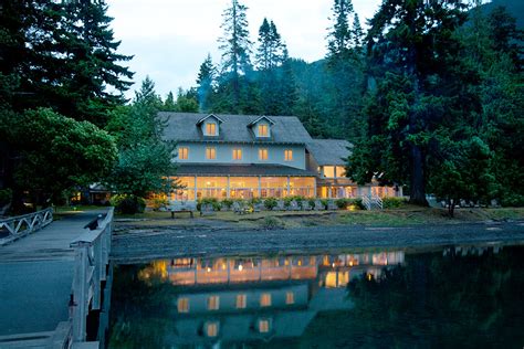 Accommodations At Lake Crescent Lodge Olympic National Park And Forest Wa