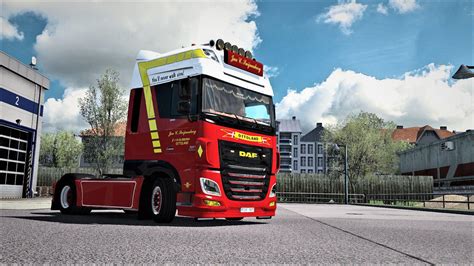 Jan C Swijnenburg Skin For Daf Xf Euro6 V10 Ets2 Euro Truck