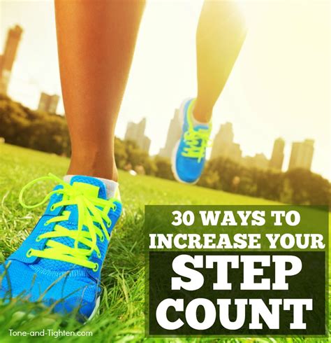 30 Ways To Get More Steps In Your Day Tone And Tighten