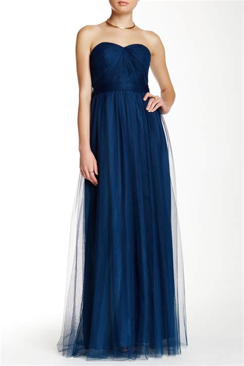 Strapless Infinity Tulle Gown Tulle Gown Gowns Strapless Dress Formal