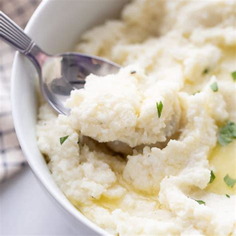 Creamy Keto Cauliflower Mash Kasey Trenum