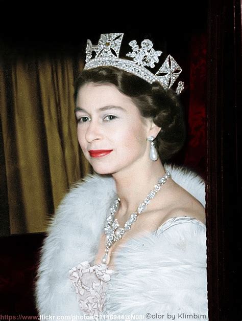 Queen Elizabeth Ii Елизавета Ii 1952 Young Queen Elizabeth Queen