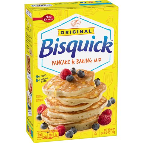 Bisquick Original Pancake And Baking Mix 60oz Box Garden Grocer