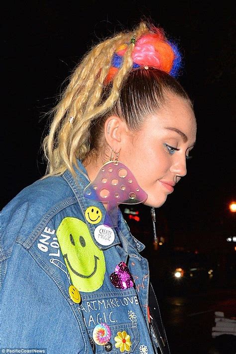 Miley Cyrus Wears Outrageous Double Denim Outfit In Nyc Daily