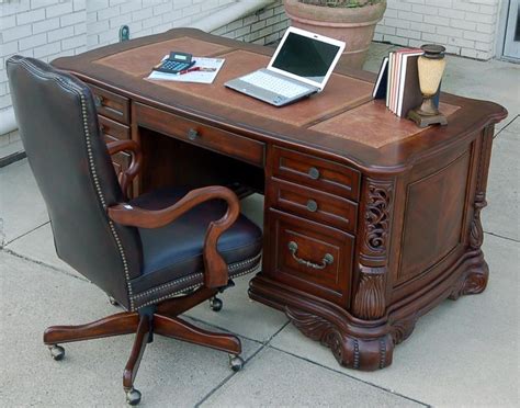 99 Ornate Executive Desk Used Home Office Furniture Check More At