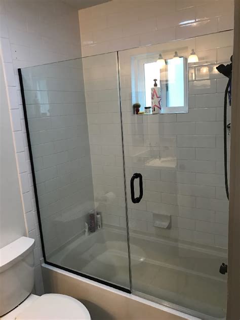 Browse our range of bathtub enclosures from sliding doors, single screens to swinging doors. Over Tub Shower Door - Patriot Glass and Mirror | San Diego CA