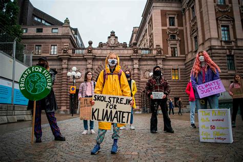 Greta Thunberg Says She’ll Skip U N Climate Summit In Glasgow The New York Times