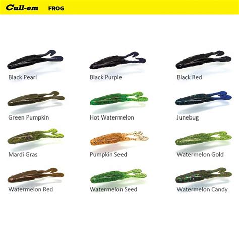 Classical Style Fish On Tackle Store Bass Angling Cull Em Frog From